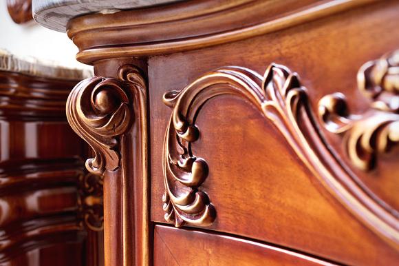 Decorative furniture details by our carpenter  in Croydon