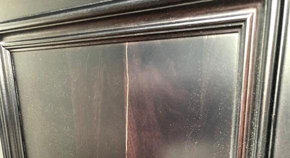 Wall panel crack restoration by our Decorative carpenter  in Croydon